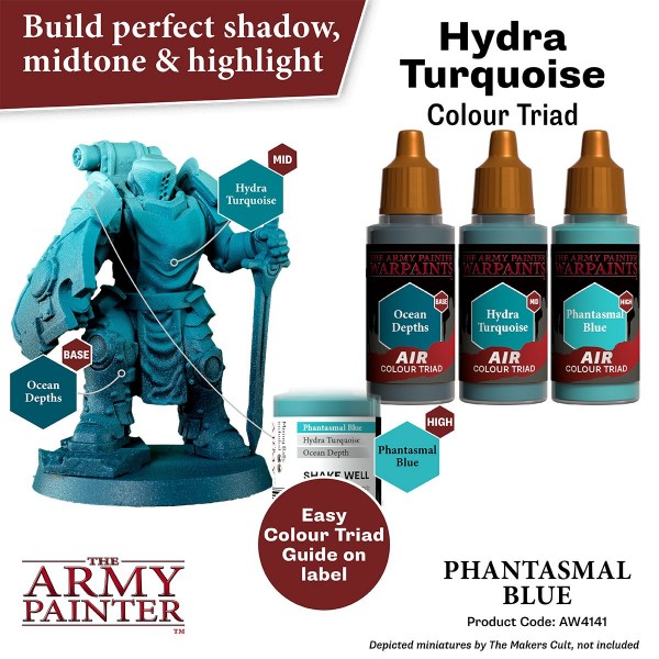 The Army Painter Warpaints Air Phantasmal Blue AW4141
