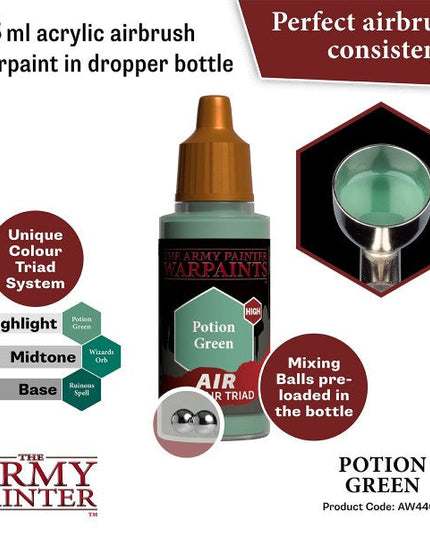 The Army Painter Warpaints Air Potion Green AW4466