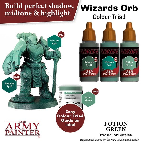 The Army Painter Warpaints Air Potion Green AW4466