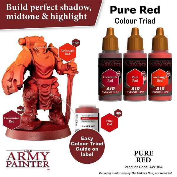 The Army Painter Army Pure Red AW1104