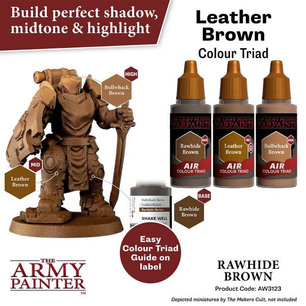 The Army Painter Warpaints Air Rawhide Brown AW3123