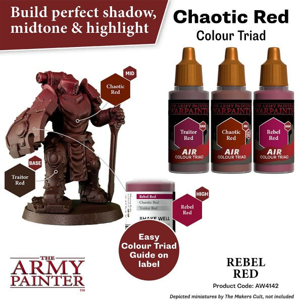 The Army Painter Warpaints Air Rebel Red AW4142