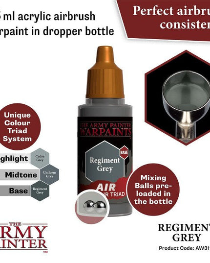 The Army Painter Warpaints Air Regiment Grey AW3118