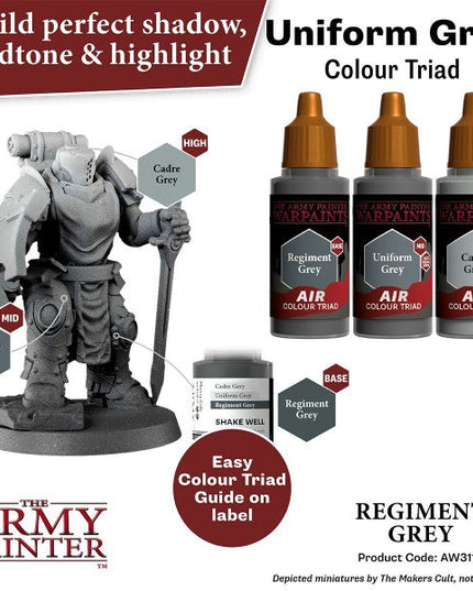 The Army Painter Warpaints Air Regiment Grey AW3118