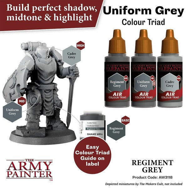 The Army Painter Warpaints Air Regiment Grey AW3118