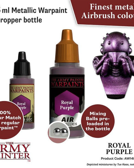 The Army Painter Warpaints Air: (Metallics) Royal Purple AW1488