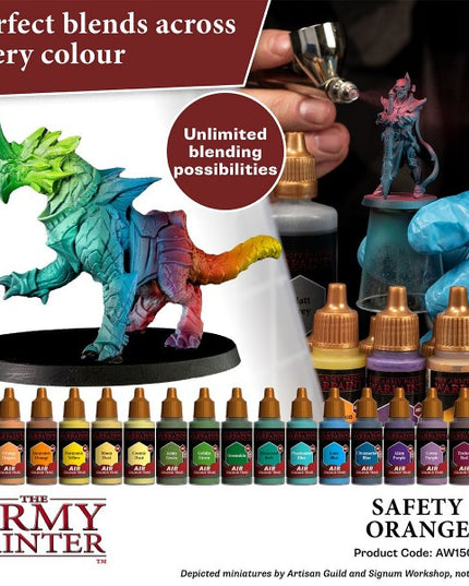 The Army Painter Warpaints Air: (Fluorescent) Safety Orange AW1505