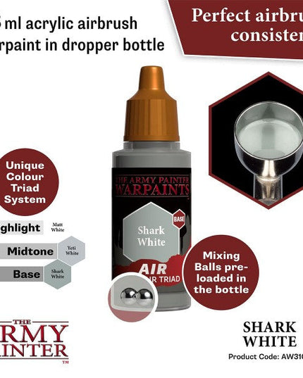 The Army Painter Warpaints Shark White AW3102