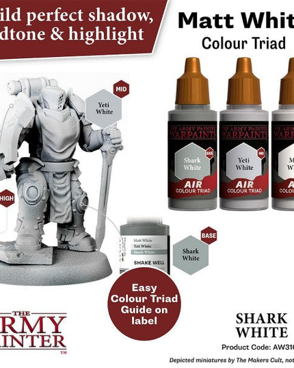 The Army Painter Warpaints Shark White AW3102