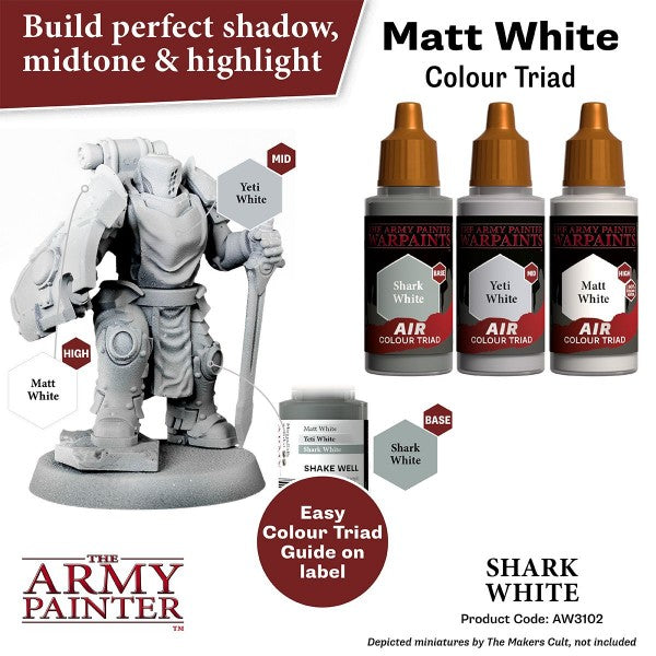 The Army Painter Warpaints Shark White AW3102