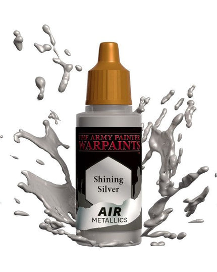 The Army Painter Warpaints Air: (Metallics) Shining Silver AW1129