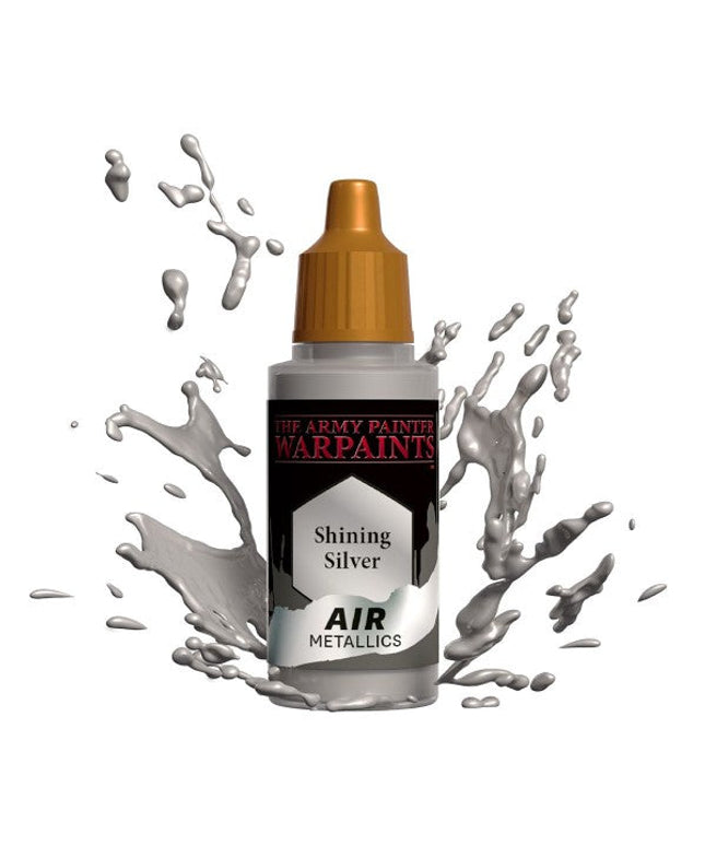 The Army Painter Warpaints Air: (Metallics) Shining Silver AW1129