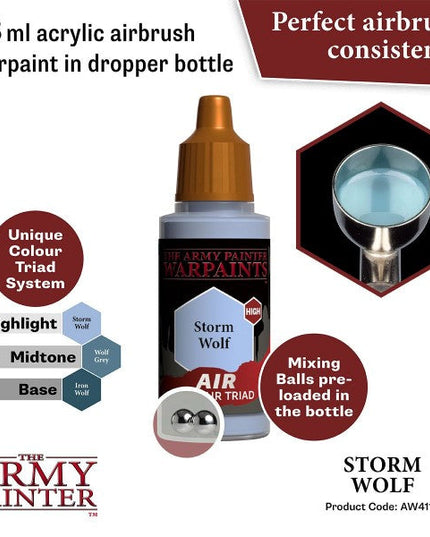 The Army Painter Warpaints Air Storm Wolf AW4119