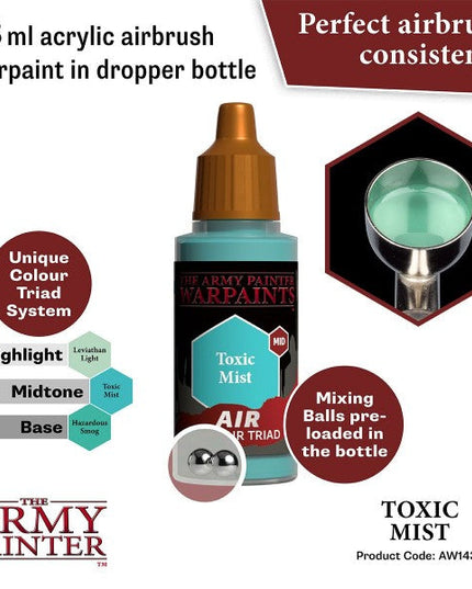 The Army Painter Warpaints Toxic Mist AW1437