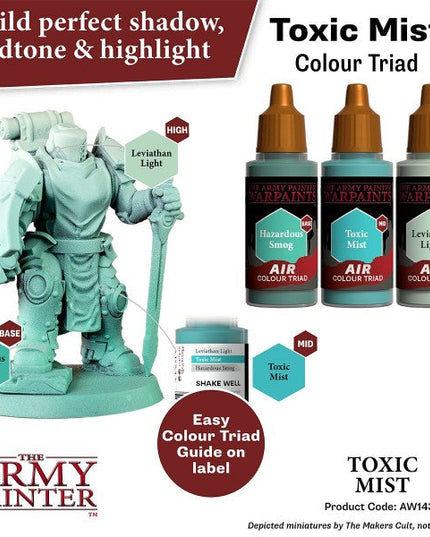The Army Painter Warpaints Toxic Mist AW1437
