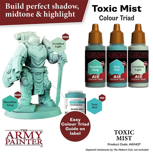 The Army Painter Warpaints Toxic Mist AW1437
