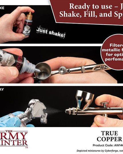 The Army Painter Warpaints Air: (Metallics) True Copper AW1467