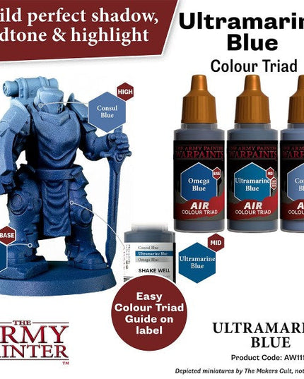 The Army Painter Warpaints Air: Ultramarine Blue AW1115