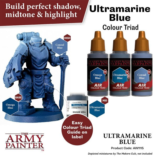 The Army Painter Warpaints Air: Ultramarine Blue AW1115