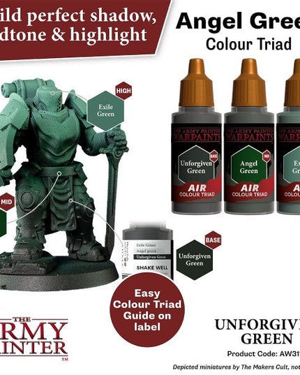 The Army Painter Warpaints Unforgiven Green AW3112