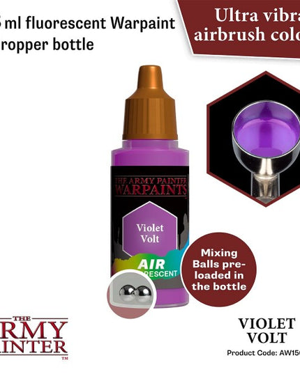 The Army Painter Warpaints Air: (Fluorescent) Violet Volt