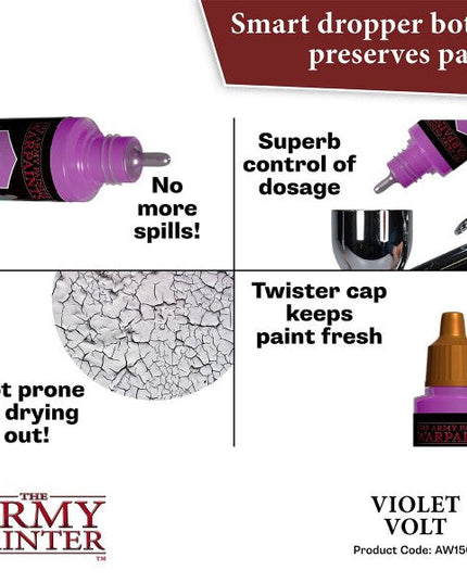 The Army Painter Warpaints Air: (Fluorescent) Violet Volt