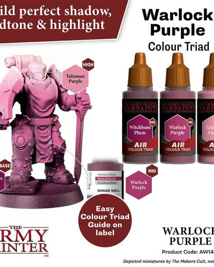 The Army Painter Warpaints Warlock Purple AW1451