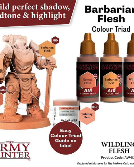 The Army Painter Warpaints Air Wildling Flesh AW4126