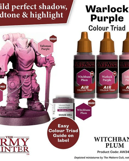 The Army Painter Warpaints Air Witchbane Plum AW3451