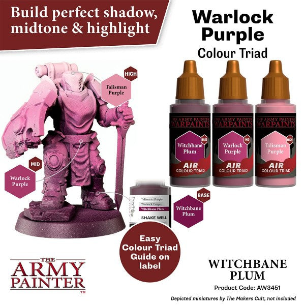 The Army Painter Warpaints Air Witchbane Plum AW3451