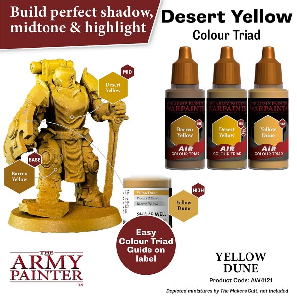 The Army Painter Warpaints Air Yellow Dune AW4121