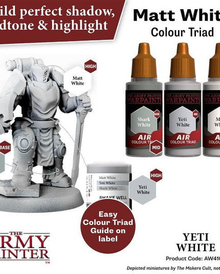 The Army Painter Warpaints Air Yeti White AW4102