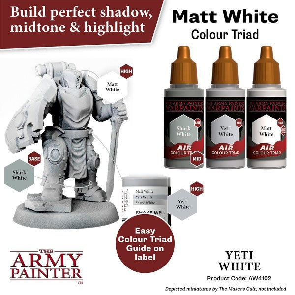 The Army Painter Warpaints Air Yeti White AW4102