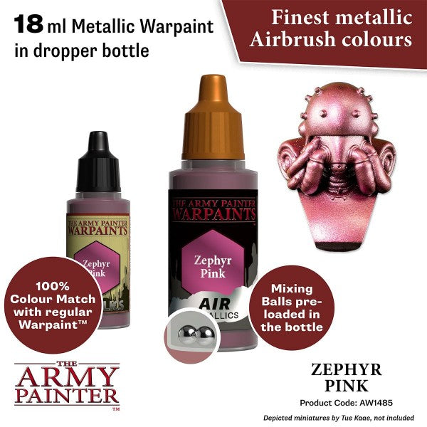 The Army Painter Warpaints Air: (Metallics) Zephyr Pink AW1485
