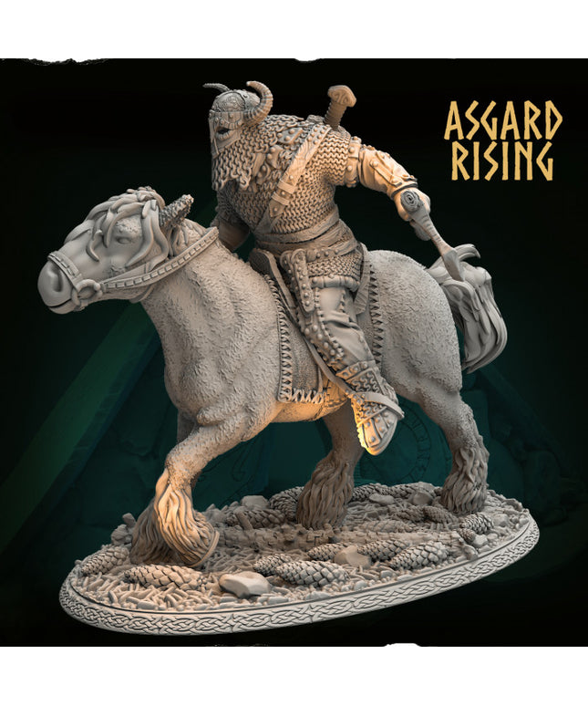 CHIEFTAINS - Hjalmar the Raid Master 54mm
