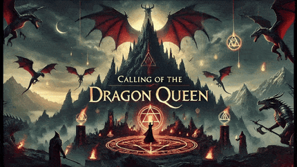 Calling of the Dragon Queen / Full Set 13 Minis + Scenary + Busts