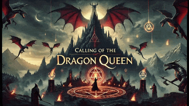 Calling of the Dragon Queen / Full Set 13 Minis + Scenary + Busts