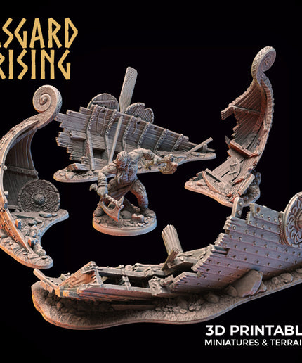 Drakkar Snekkar Wreck