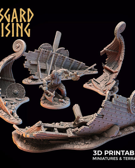 Drakkar Snekkar Wreck