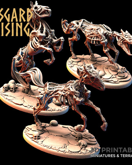 Druagr Skeleton Horses