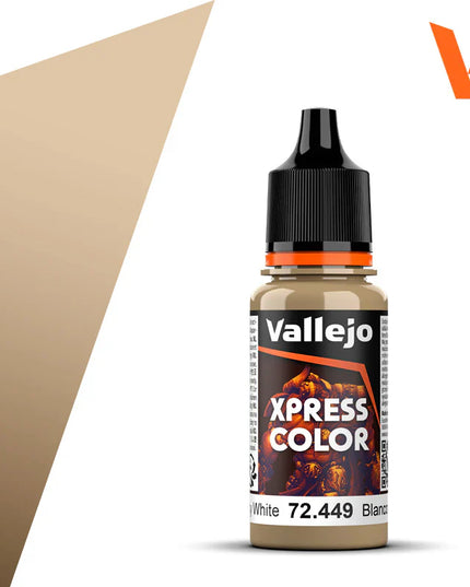 Vallejo 18mm Vallejo Xpress Color Mummy White