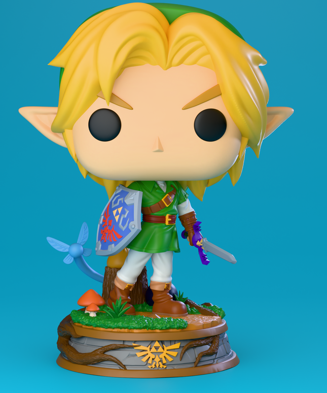 THE LEGEND OF ZELDA LINK / FUNKO / UNPAINTED