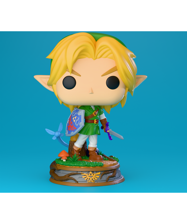 THE LEGEND OF ZELDA LINK / FUNKO / UNPAINTED