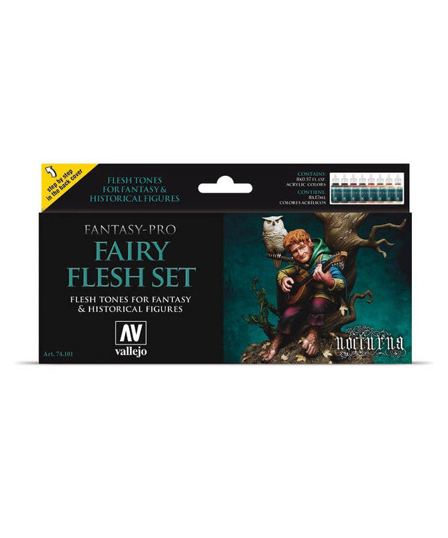 Vallejo Model Color Set: Fantasy-Pro Fairy Flesh
