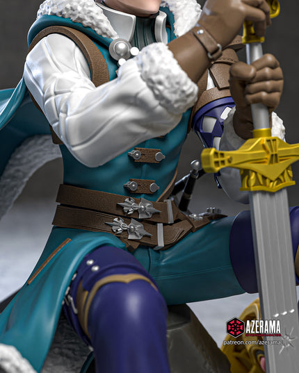 Felix Statue fanart from Fire Emblem