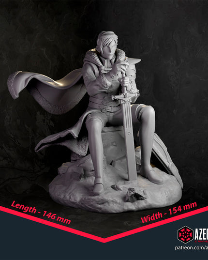 Felix Statue fanart from Fire Emblem