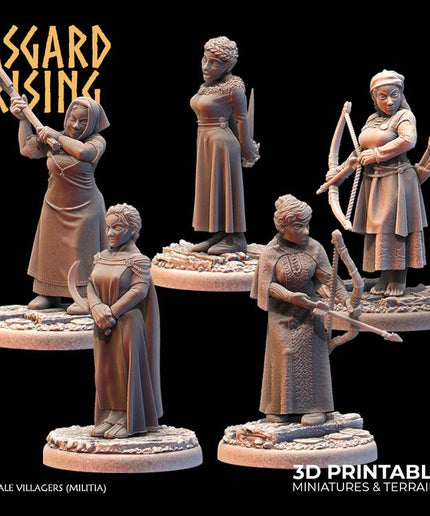 Female Villagers (Militia)