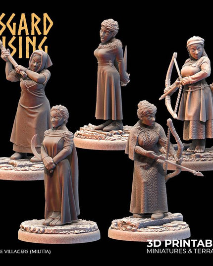 Female Villagers (Militia)
