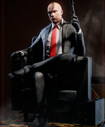 Agent 47 – Hitman Statue
