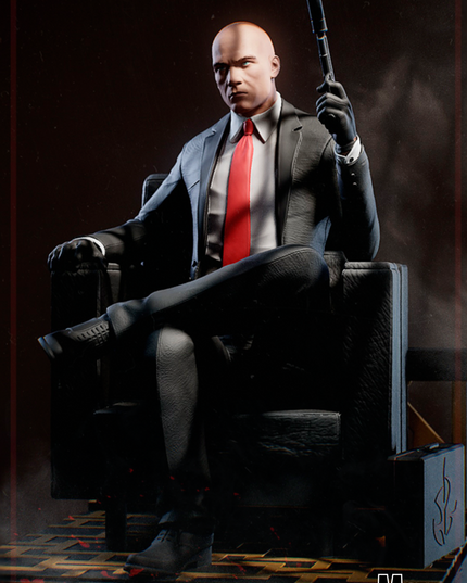 Agent 47 – Hitman Statue